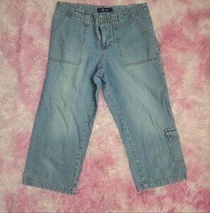 SO Distressed Blue Denim Jeans